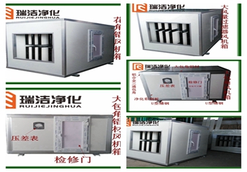 彩鋼板排風箱，送風箱，風機箱